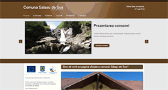 Desktop Screenshot of comuna-salasudesus.ro